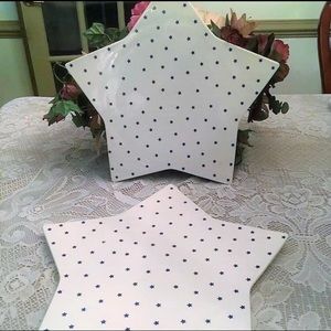 2 Rare Manifattura di Laveno Ginori Plates 14 1/2”